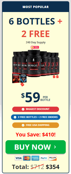 boost surge x 6 bottles price