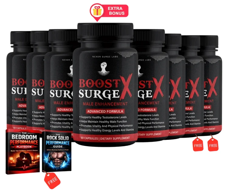 boost surge x 6 bottles